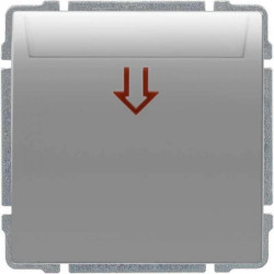 KOS66 Łącznik hotelowy z czytnikiem kart aluminium 664060