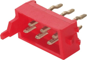 7-215464-6 wtyk dwurzędowy do druku 6pin; raster 1,27mm