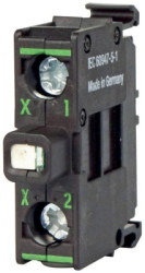 LED element, green, 264 VAC, screw connection, 216568