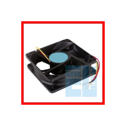 WENTYLATOR 12V 80x80x25 ŚLIZG 3-PRZEW. /A5290