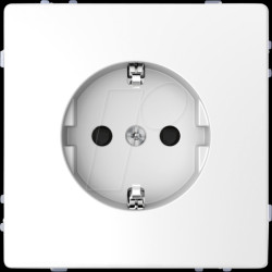 MEG2300-6035 Earthing contact outlet, lotus white, System Design
