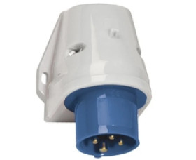 Wtyczka odbiornikowa naścienna Quick-Connect 32A 3p 230V 6h IP44 24402