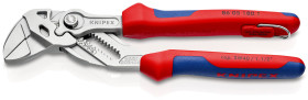 Klucz/szczypce zaciskowe Szczypce z kluczem Knipex długość szczęk: 40mm długość całkowita: 180 mm Stal elektryczna