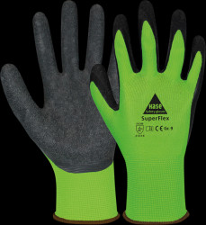 508610 8 Assembly gloves, Superflex Green, size 8