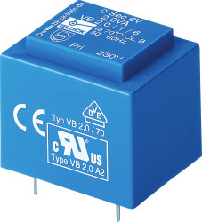 Transformator do płytki drukowanej Block VB 2,8/1/9