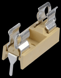 Fuse holder, 5 x 20 mm, max. 6,3A/250V