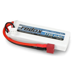 Pakiet Li-Pol Redox 1750mAh 20C 2S 7,4V