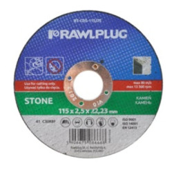 Ściernica korundowa do cięcia i szlifowania kamienia 230x22,23mm RT-CDS-230/32