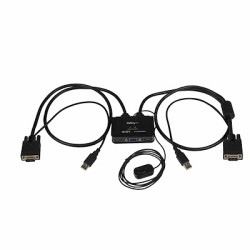 Przełącznik KVM Bez audio SV211USB, 2-portowy USB, StarTech.com USB, VGA