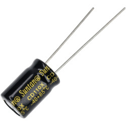 Suntan TS13DE1C221MSB040R 220uF 16V +/-20% 8*12mm P:3.5mm Radial Alum Elec Cap