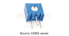 10K Ohm Trimpot (3386X-1-103) - Bourns