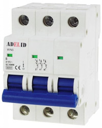 Wyłącznik nadprądowy 3P B 10A 6kA AC WN6 3P B10A