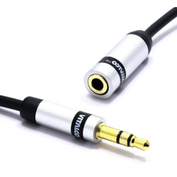 Przedłużacz Jack St. 3,5mm 2m JKP29 Vitalco