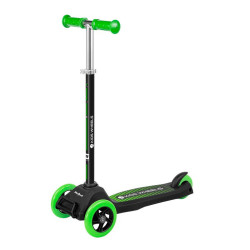 Hulajnoga trójkołowa Zielona REBEL KIDS WHEELS GREEN