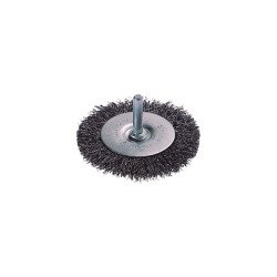 Wolfcraft 2102000 Wire Wheel Brush Steel &#xF8; 100mm