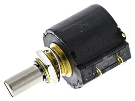 Potencjometr 50kΩ typ Obrotowy Bourns średnica wału 6,35 mm 2W długość wału 20.6mm Montaż panelowy