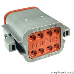 DT06-08S To-Wire 8 Housing for Male TO-WIRE DEUTSCH