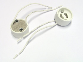 Oprawka GU10 250V/2A na przewodach