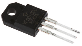 Dioda TO-220F 60A Otwór przezierny 100V Bariera Schottky'ego Wspólna katoda Prostownik Schottky'ego VF60100C-M3/4W