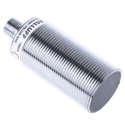 Czujnik zbliżeniowy M30 Indukcyjny 22 mm BALLUFF Wpuszczany 10 → 30 V DC długość 73.5mm Gwintowany