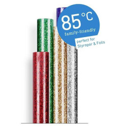 Steinel 084639 Hot Melt Glue Sticks Multi-Coloured 7x150mm 16pcs