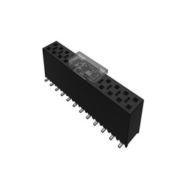 Samtec Gniazdo PCB SSM 24 -pinowe 2-rzędowe raster: 2.54 mm Powierzchnia Gniazdo Lutowie Pionowy