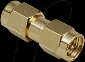 0409072 SMA plug to SMA plug adapter