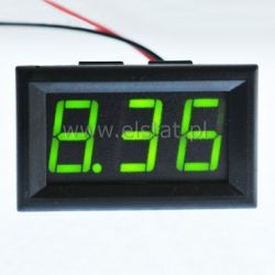 Moduł woltomierza LED zielony 3-30V