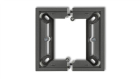 Deco Puszka Natynkowa Pojedyncza, Składana Deco Grafitowy 11Dpu-1