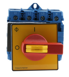 Przełącznik izolacyjny 4-biegunowy-biegunowy 100A Kraus & Naimer 37kW