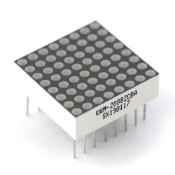 Matryca Matrix LED 8x8 0,8'' - mini 20x20mm - niebieska