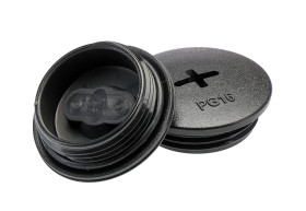 Zaślepka PG16 Tworzywo sztuczne Czarny Alpha Wire Gwintowany