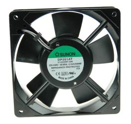 Wentylator; DP201AT2122HBT; 120x120x25mm; kulkowe; 230V; AC; 19W; 112m3/h; 45dB; 100mA; 2500RPM; konektory 2,8x0,3mm; Sunon; RoH