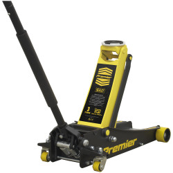 Sealey 3040AY Trolley Jack 3tonne Rocket Lift Yellow