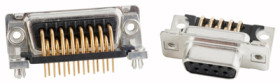 D-Sub socket, 25 pole, standard, equipped, angled, solder pin, 164A16789X