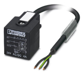 Przewód czujnik-siłownik Złącze A DIN 43650 Form A liczba rdzeni 3 długość 1.5m Rodzaj A Męskie