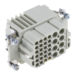 Wkładka złącza dużej mocy 32-pinowe HARTING 16A Żeński Proste
