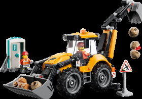 60480 LEGO® City Yellow Backhoe Loader