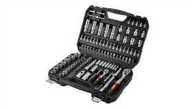 Zestaw Kluczy Nasadowych 1/2 I 1/4, Bitów Oraz Akcesoriów Neo 10-066 Komplet...