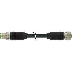 Murrelektronik 7000-40501-3310100 M12 Sensor Connector 1m 4 Pins