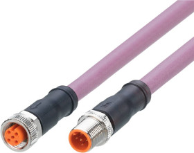 ifm Electronic EVCA56 Linia połączenia EVCA56, piny: 5, 5, 3 m, 1 szt.