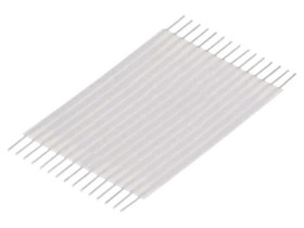 Złącze zwora elastyczna R.taśmy 1,27mm L 25,4mm proste 1-1437130-3