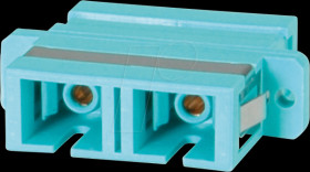 21990655 SC duplex fibre-optic coupling, multi-mode