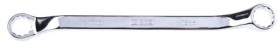 Klucz oczkowy odgięty, roz. 16 x 17 mm, dł. 237 mm, materiał: Stal chromowo-wanadowa, RS PRO