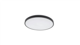 Plafon Agnes Round Led Czarny 22W 4000K Ip44 10972 Nowodvorski