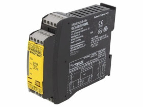 Moduł: przekaźnik bezpieczeństwa 24VAC 24VDC na szynę DIN SRB301LC/B 24V