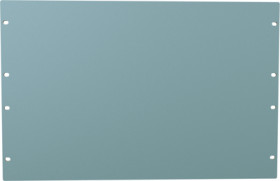 Blind plate, aluminum, (H) 311 mm, 7 U, dark gray, PBPA19012GY2