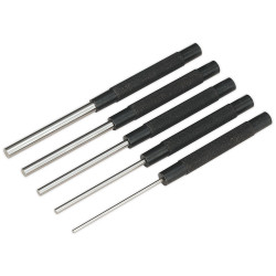 Sealey AK9124 Parallel Pin Punch Set 5pc Long Pattern
