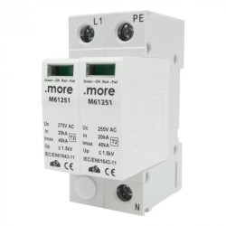 OGRANICZNIK PRZEPIĘĆ 1P+N 20KA T2