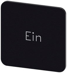 Tabliczka opisowa Siemens 3SU1900-0AF16-0AB0 (S x W) 22 mm x 22 mm EIN 10 szt.